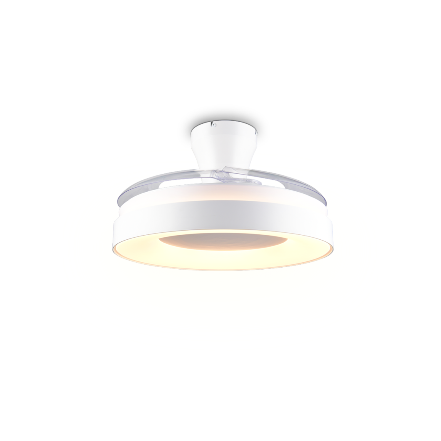 Fantiluxe Karin Ventilador de techo, Ø106 cm, Mando a distancia, Blanco