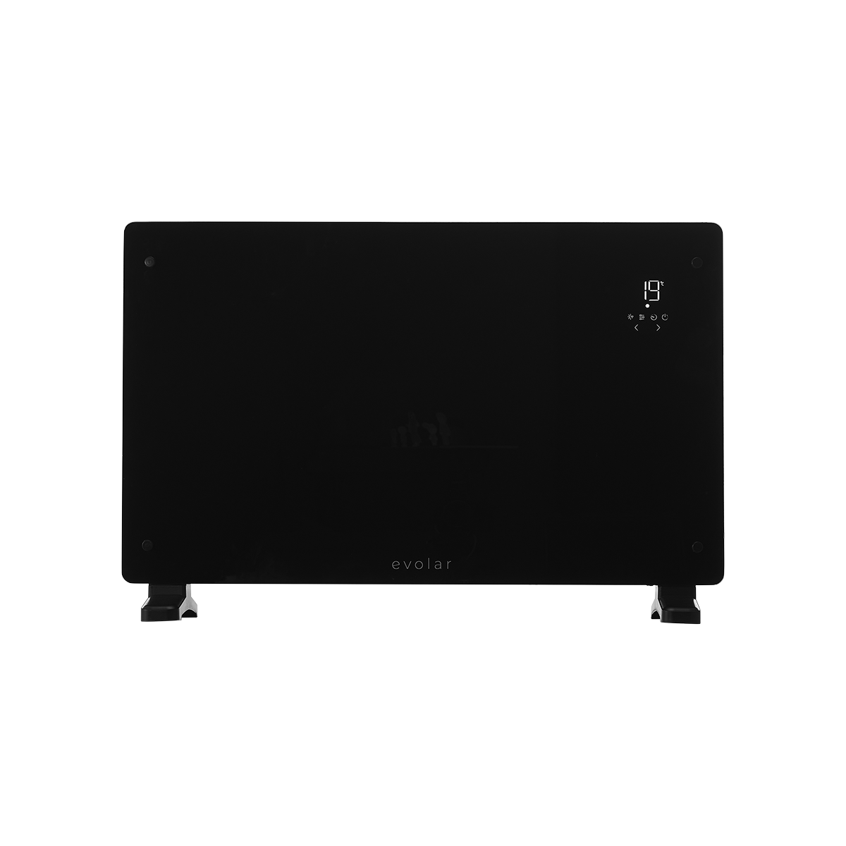 Calefactor convector Provence negro