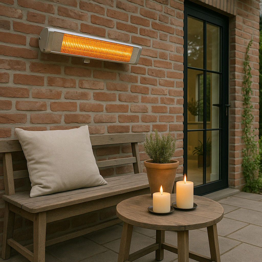 Calefactor Eléctrico de Pared – 2000W | Compacto y Elegante