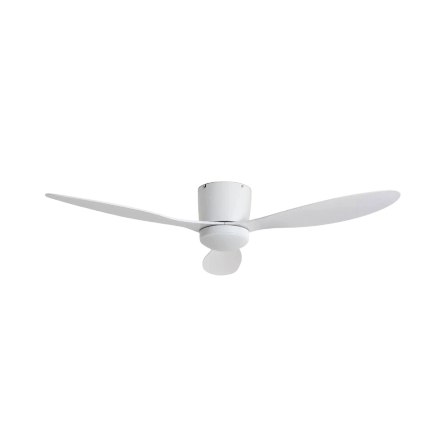 Fantiluxe Nils Ventilador de techo, Ø132 cm, Mando a distancia, Blanco