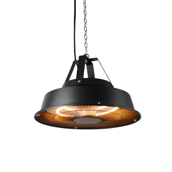 Calentador eléctrico colgante de terraza | Diseño compacto y elegante