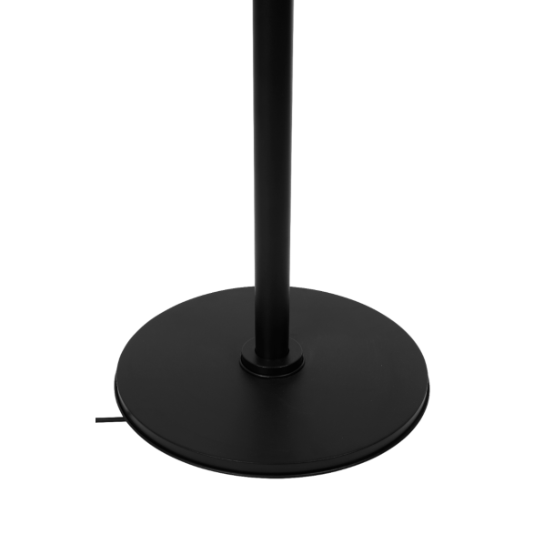 Calefactor eléctrico de pie para terraza con infrarrojos y altura regulable