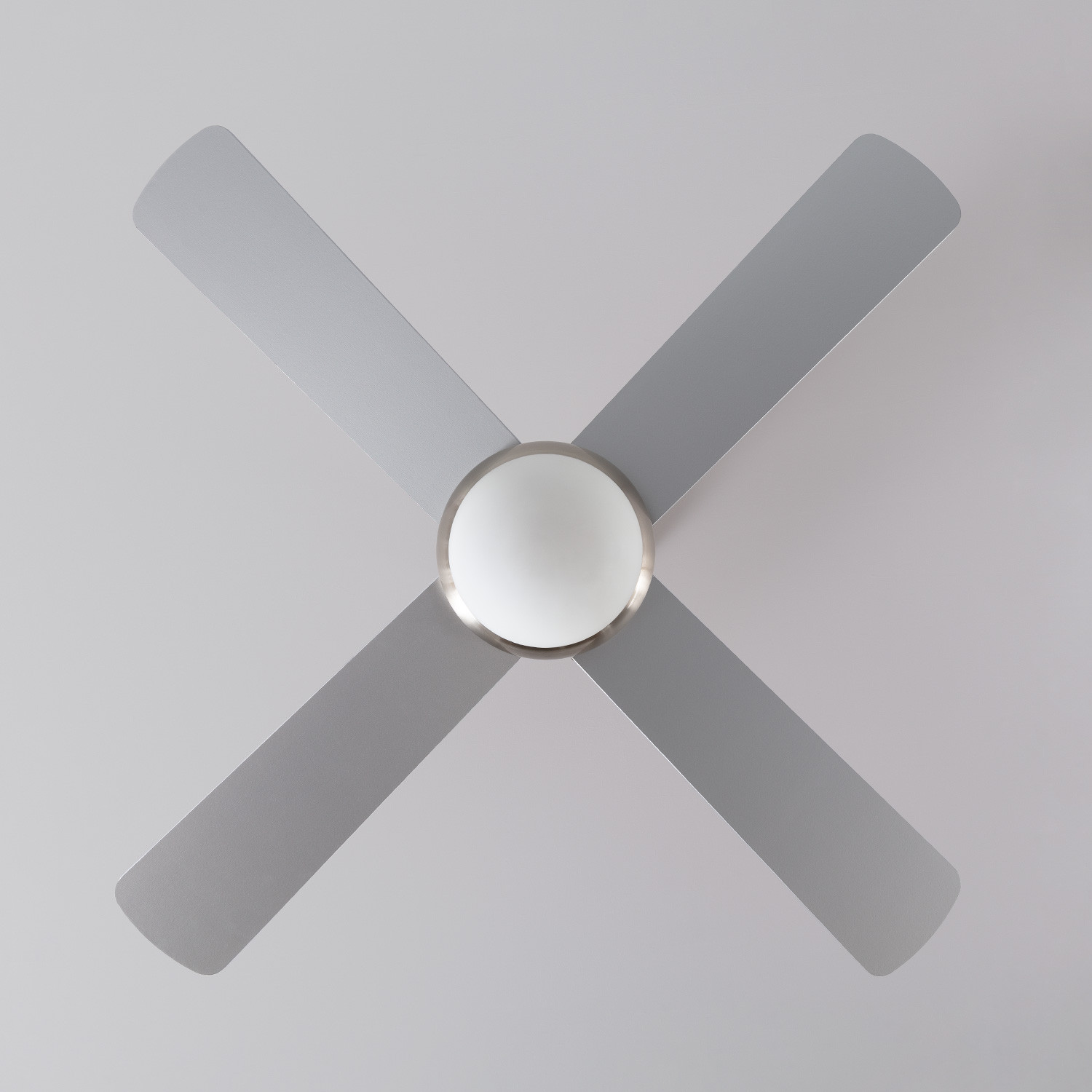 Ventiluxe Armin Ventilador de techo con luz, Ø110 cm, Mando a distancia, Plata