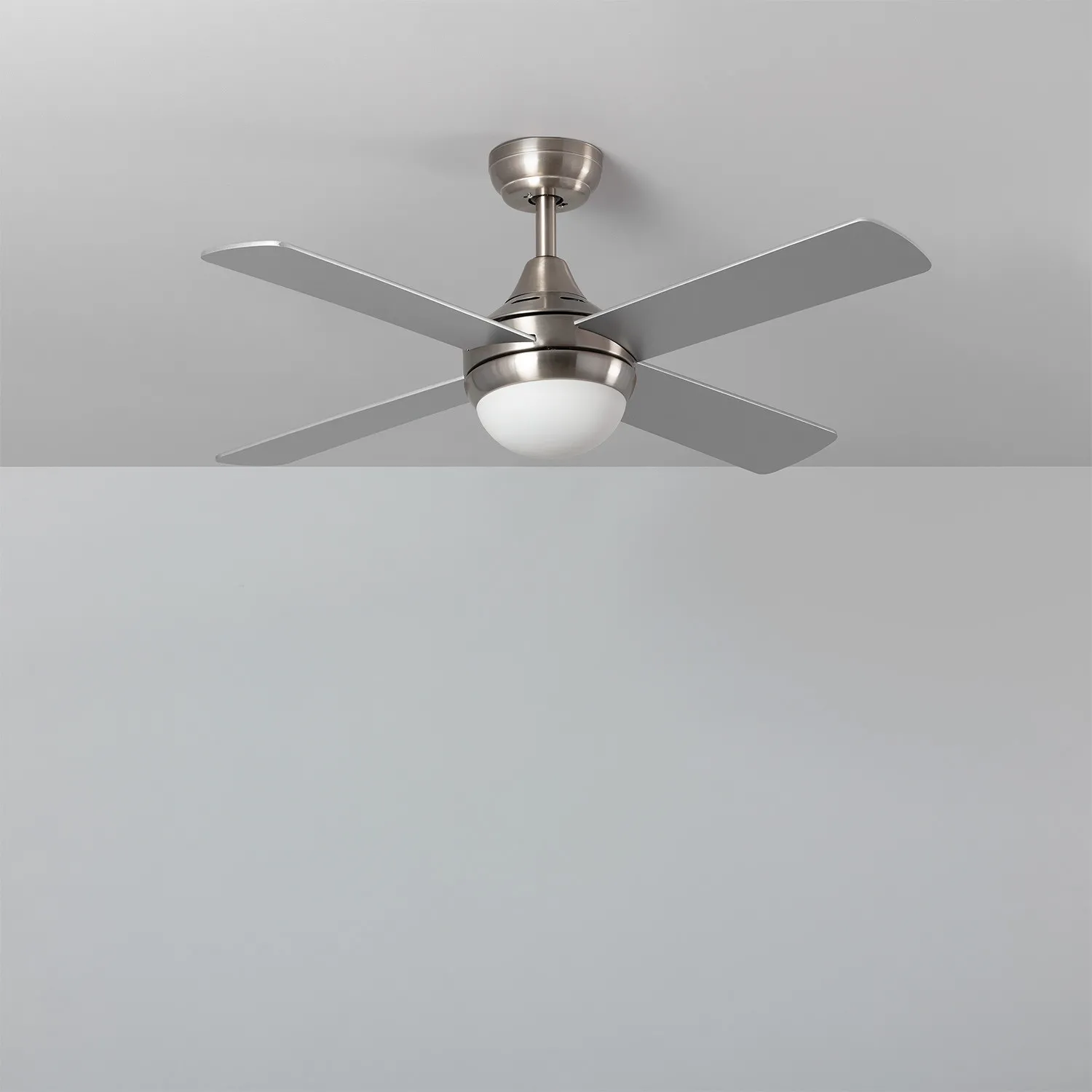 Ventiluxe Armin Ventilador de techo con luz, Ø110 cm, Mando a distancia, Plata