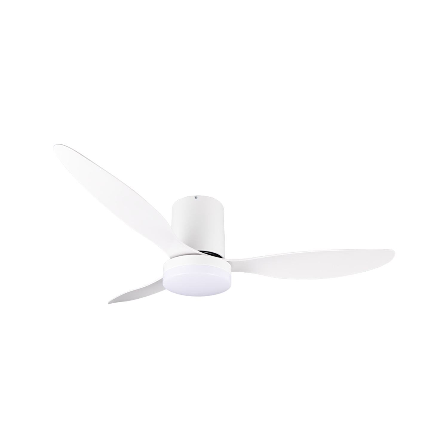 Fantiluxe Magnus Ventilador de techo, Ø132 cm, Mando a distancia, Blanco