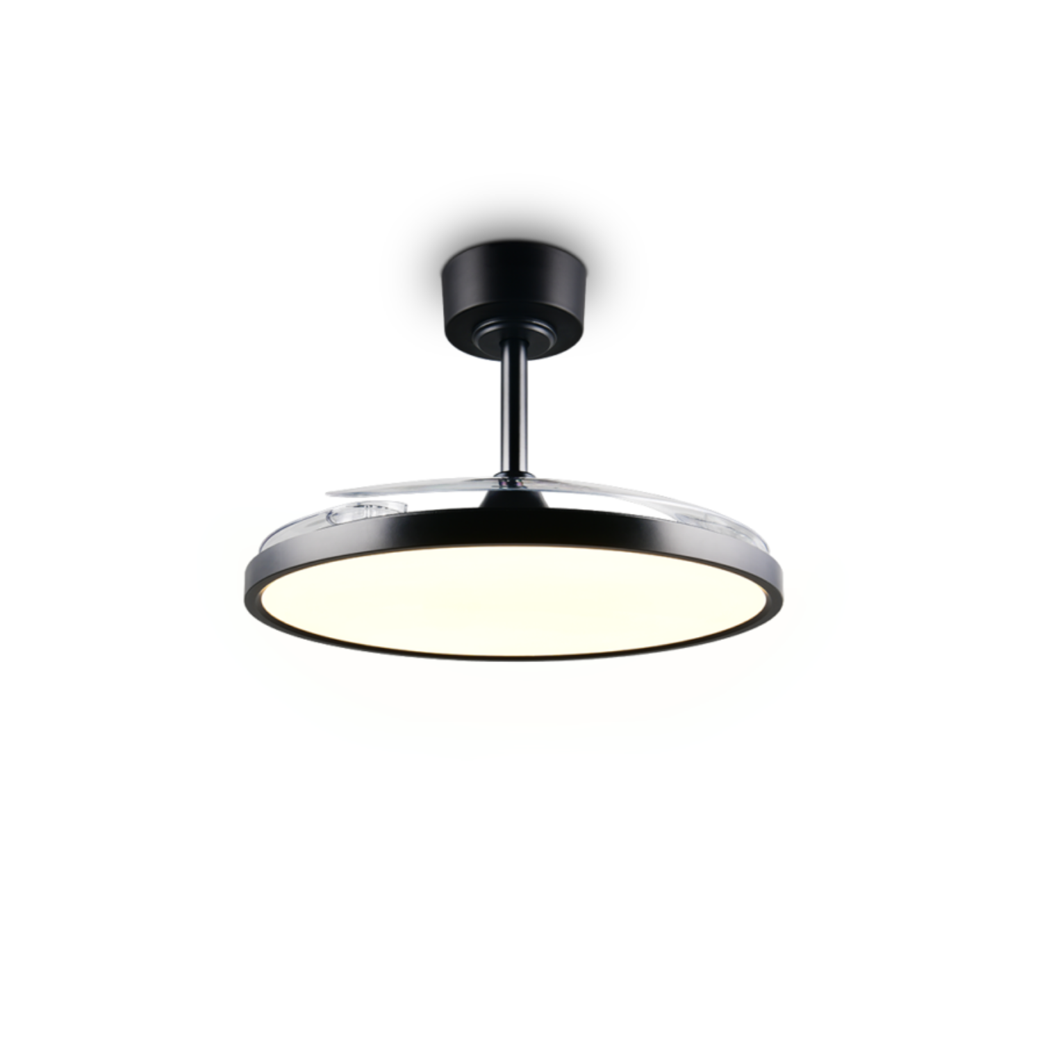 Fantiluxe Soren Ventilador de techo, Ø106 cm, Mando a distancia, Negro