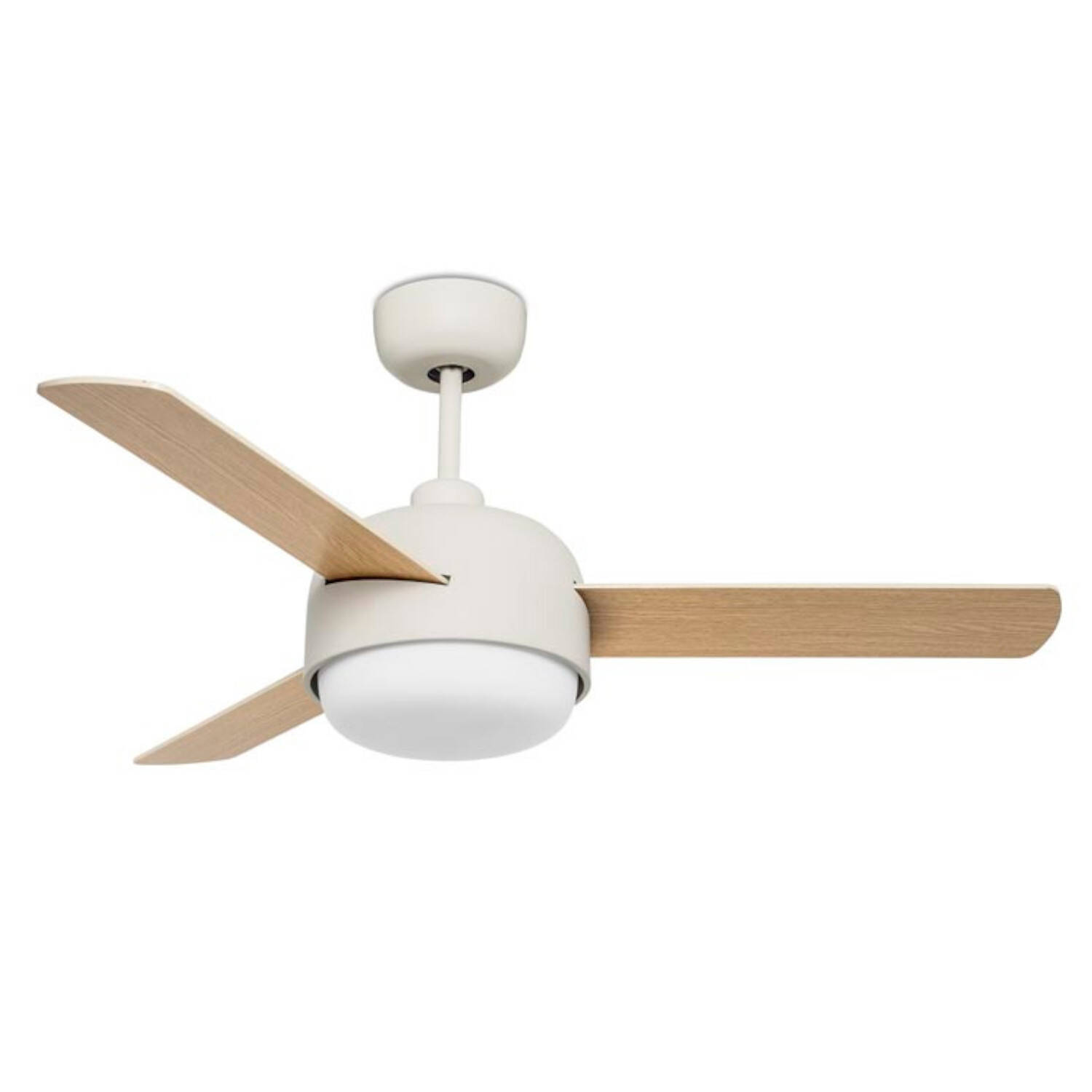 Ventiluxe Braxton Ventilador de techo, Ø106 cm, Mando a distancia + aplicación móvil, Blanco
