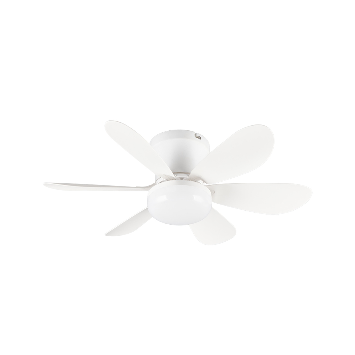 Fantiluxe Alva Ventilador de techo, Ø53 cm, Mando a distancia, Blanco