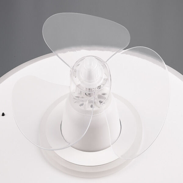 Cool Breeze Luci Ventilador de techo con luz, ØØ50cm cm, Mando a distancia, Blanco