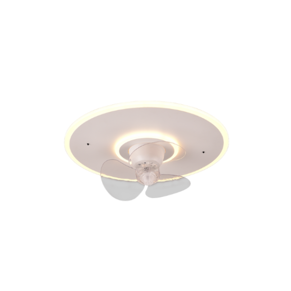 Cool Breeze Luci Ventilador de techo con luz, ØØ50cm cm, Mando a distancia, Blanco