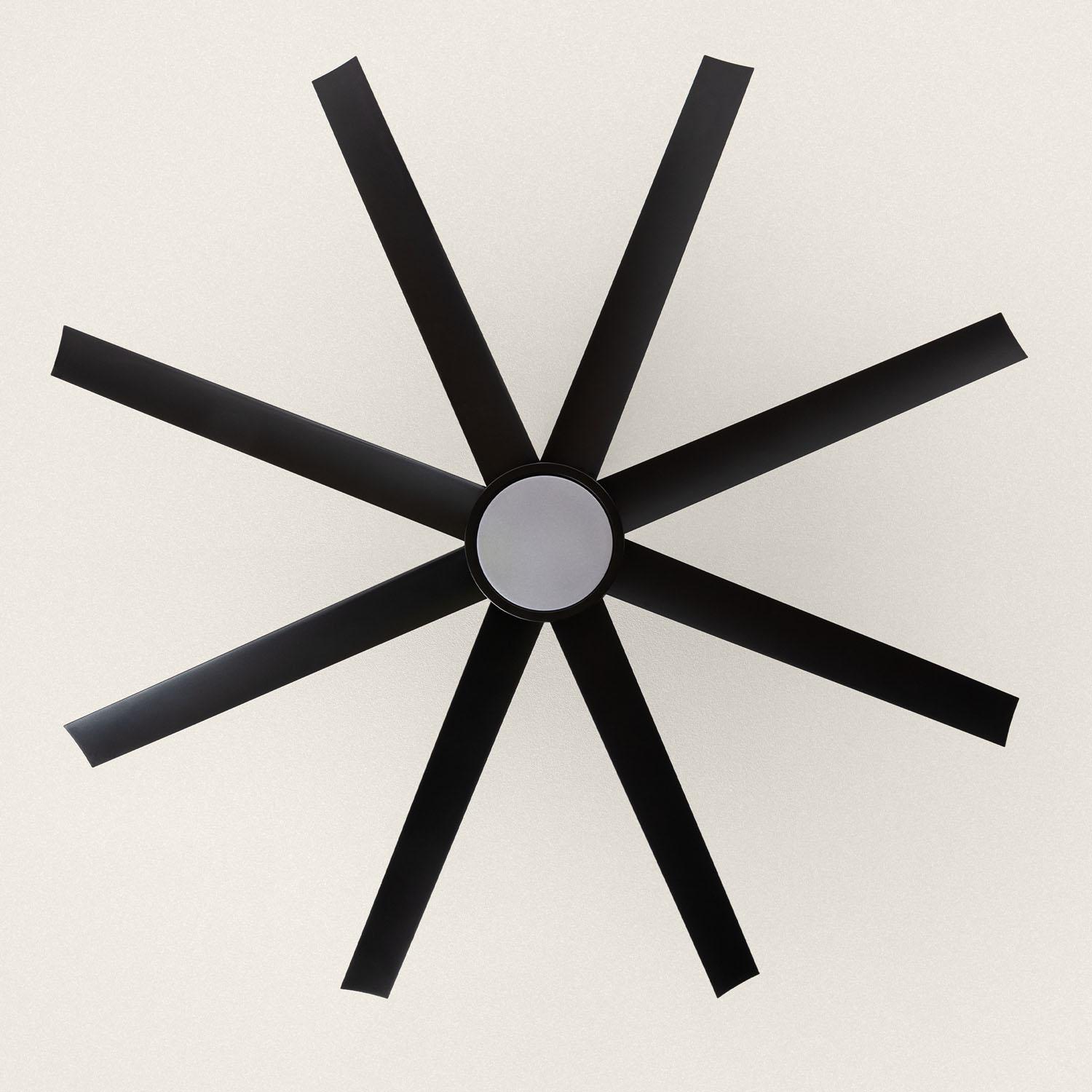 Cool Breeze Isberg Ventilador de techo con luz, Mando a distancia, Blanco