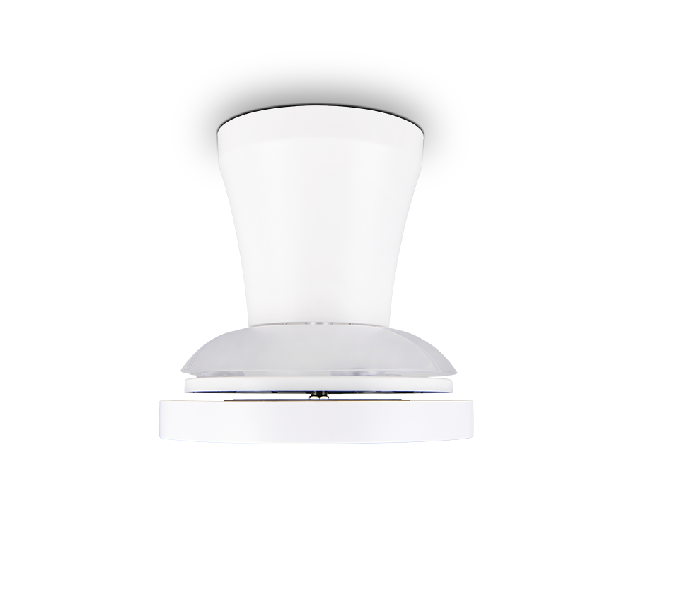Fantiluxe Kasper Ventilador de techo, Ø41 cm, Mando a distancia, Blanco