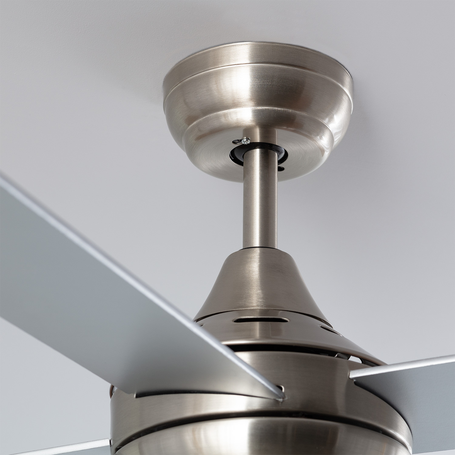 Ventiluxe Armin Ventilador de techo con luz, Ø110 cm, Mando a distancia, Plata