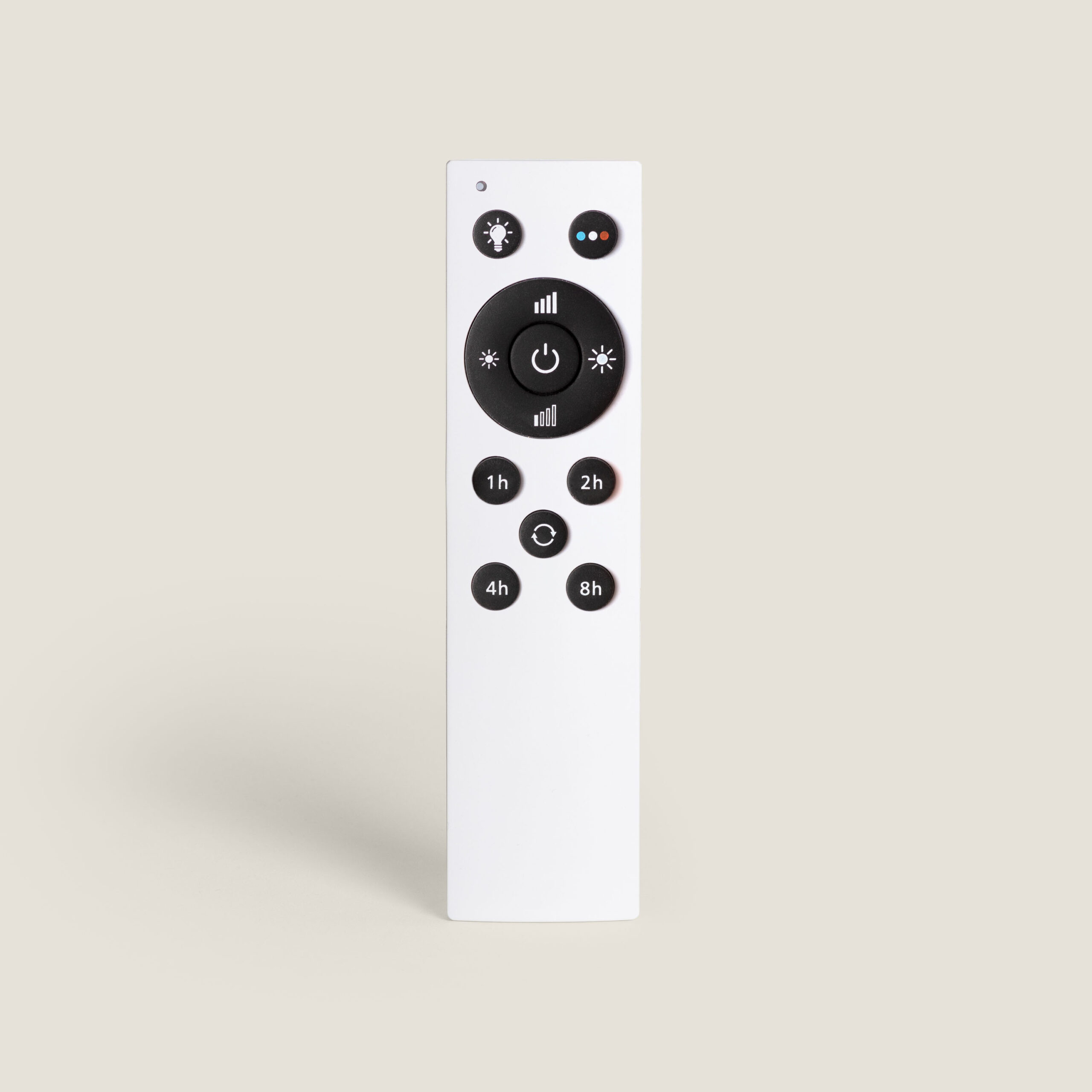 Fantiluxe Kallberg Ventilador de techo, Ø105 cm, Mando a distancia, Blanco