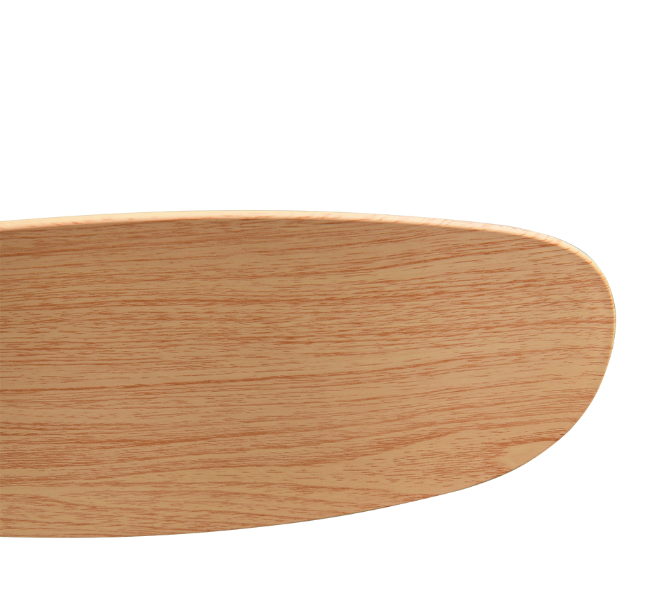 Fantiluxe Brynja Ventilador de techo, Ø108 cm, Mando a distancia, aspecto madera