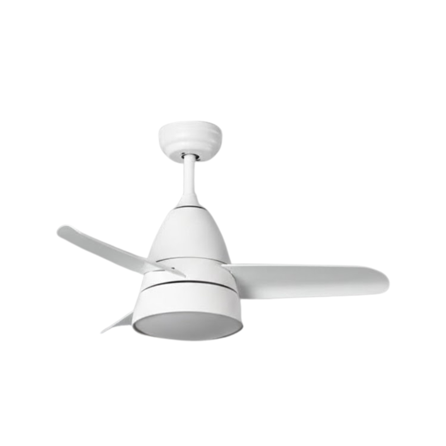 Fantiluxe Viklund Ventilador de techo, Ø91 cm, Mando a distancia, Blanco