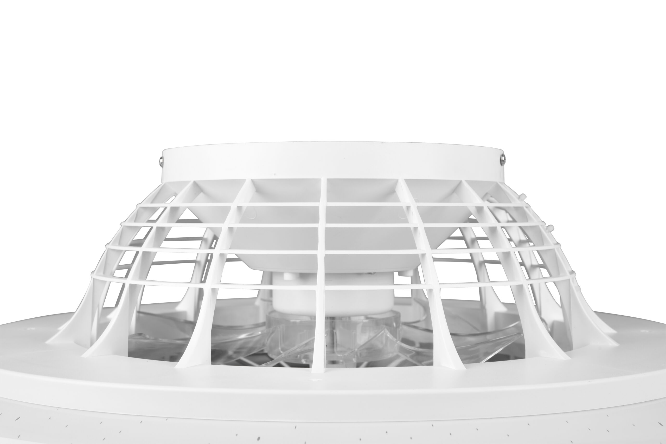 Fantiluxe Strulsand Ventilador de techo, Ø49 cm, Mando a distancia, Cromo