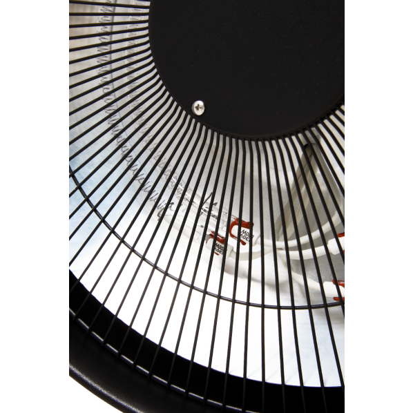 Calefactor eléctrico de pie para terraza con infrarrojos y altura regulable
