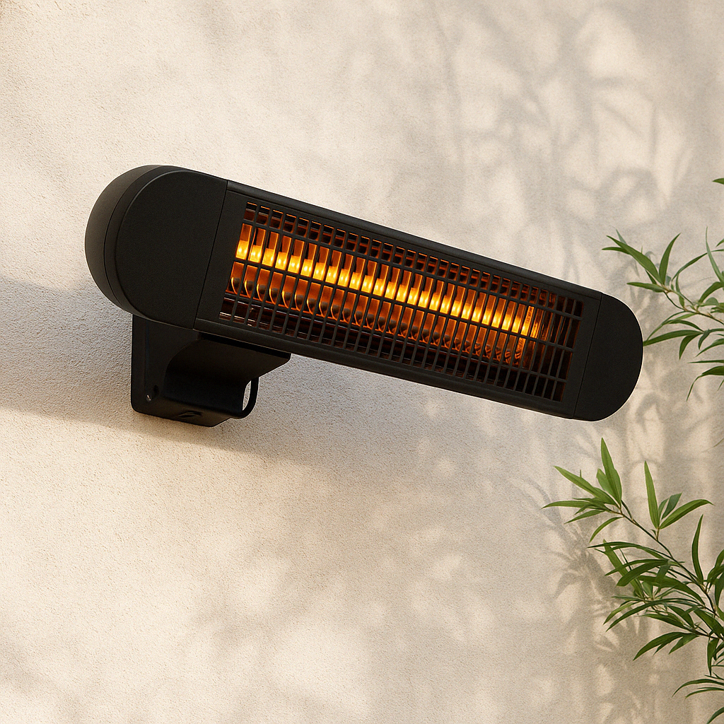 Calefactor Eléctrico de Pared Compacto y Potente
