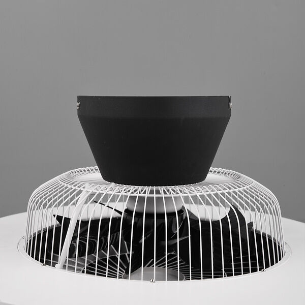 Cool Breeze Marita Ventilador de techo con luz, Ø58 cm, Mando a distancia, Negro