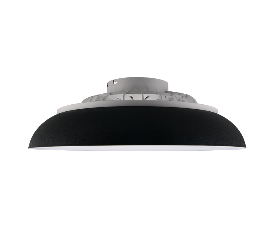 Fantiluxe Espen Ventilador de techo, Ø60 cm, Mando a distancia, Negro